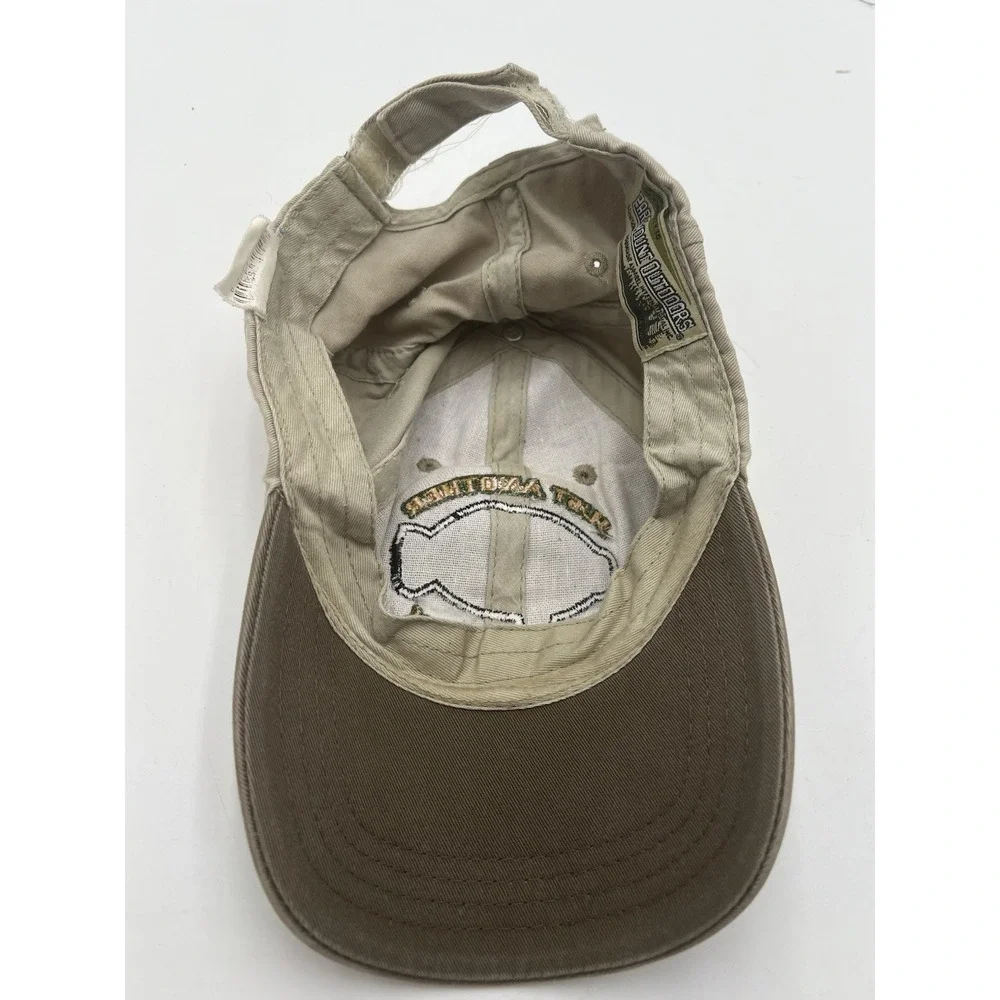 Just Another Crappie Day  Strapback Hat Brown One Size Paramount Outdoors